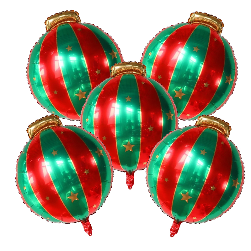 5pcs Red Green Christmas Ball  - Wedding Decor Supply Store 评论和价格