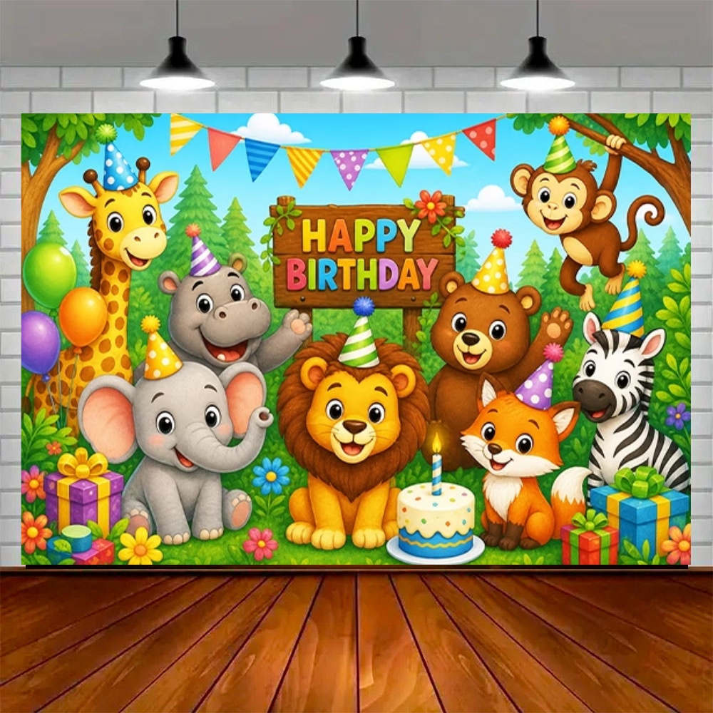 Jungle Animal Birthday Party D - Wedding Zoo 评论和价格