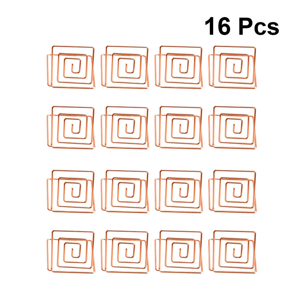 16Pcs Shiny Holder for Cards P - Table Number Gold 评论和价格