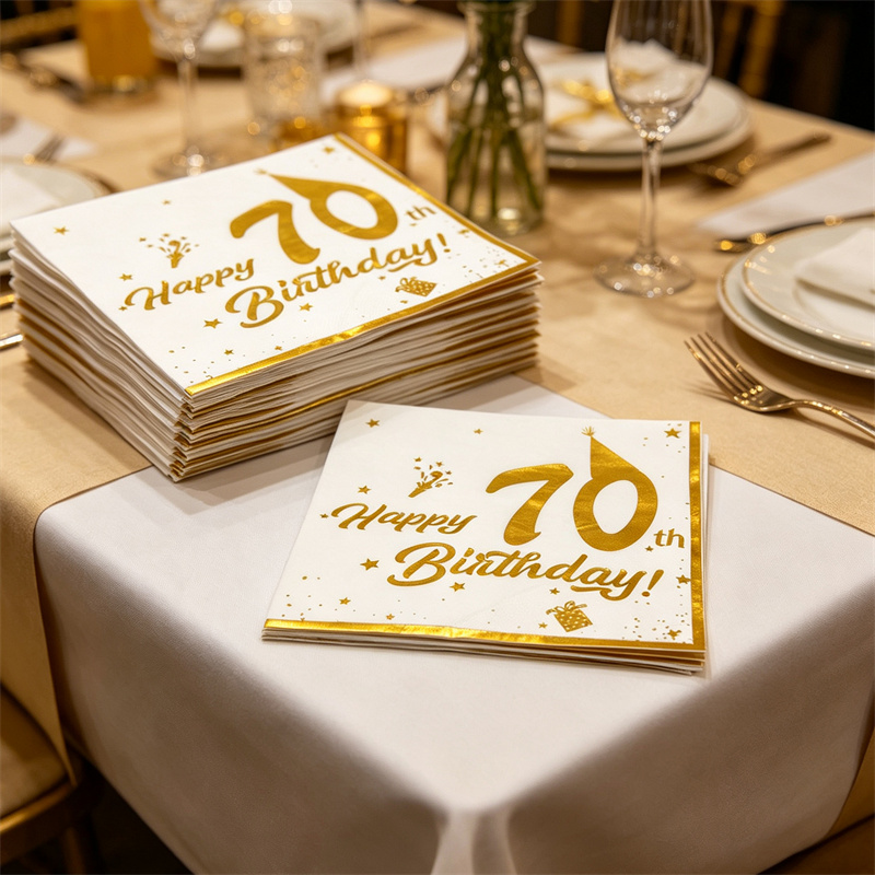 10Pcs Gold Happy 70th Birthday - Table Number Gold 评论和价格