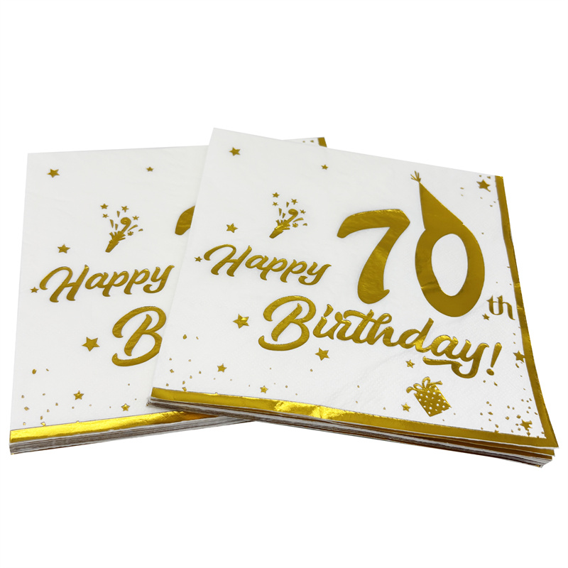 10Pcs Gold Happy 70th Birthday - Table Number Gold 评论和价格