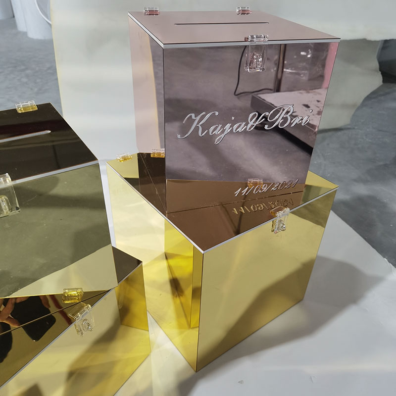 Acrylic Innovation Card Box We - Wedding Card Box 评论和价格