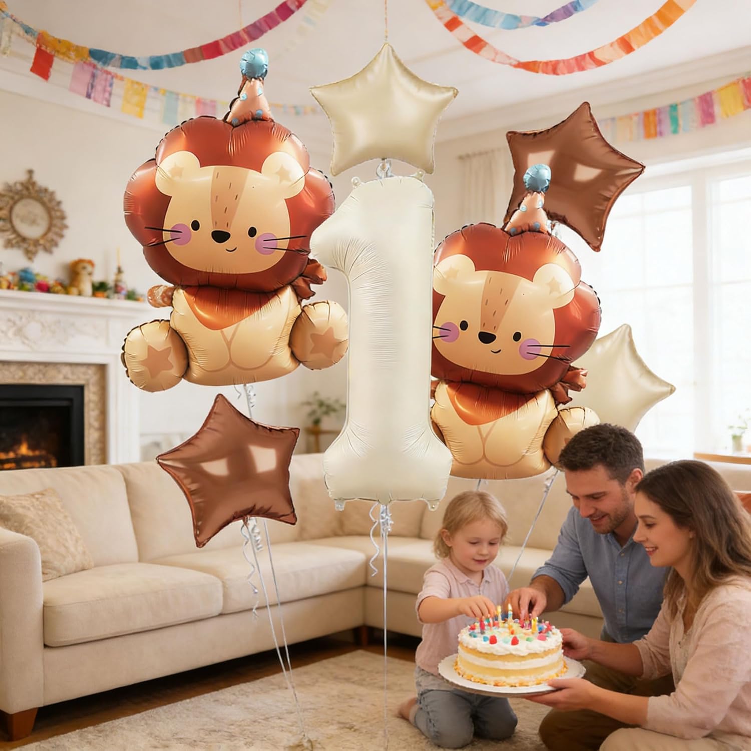 Jungle Wildlife Balloon Cream  - Wedding Zoo 评论和价格