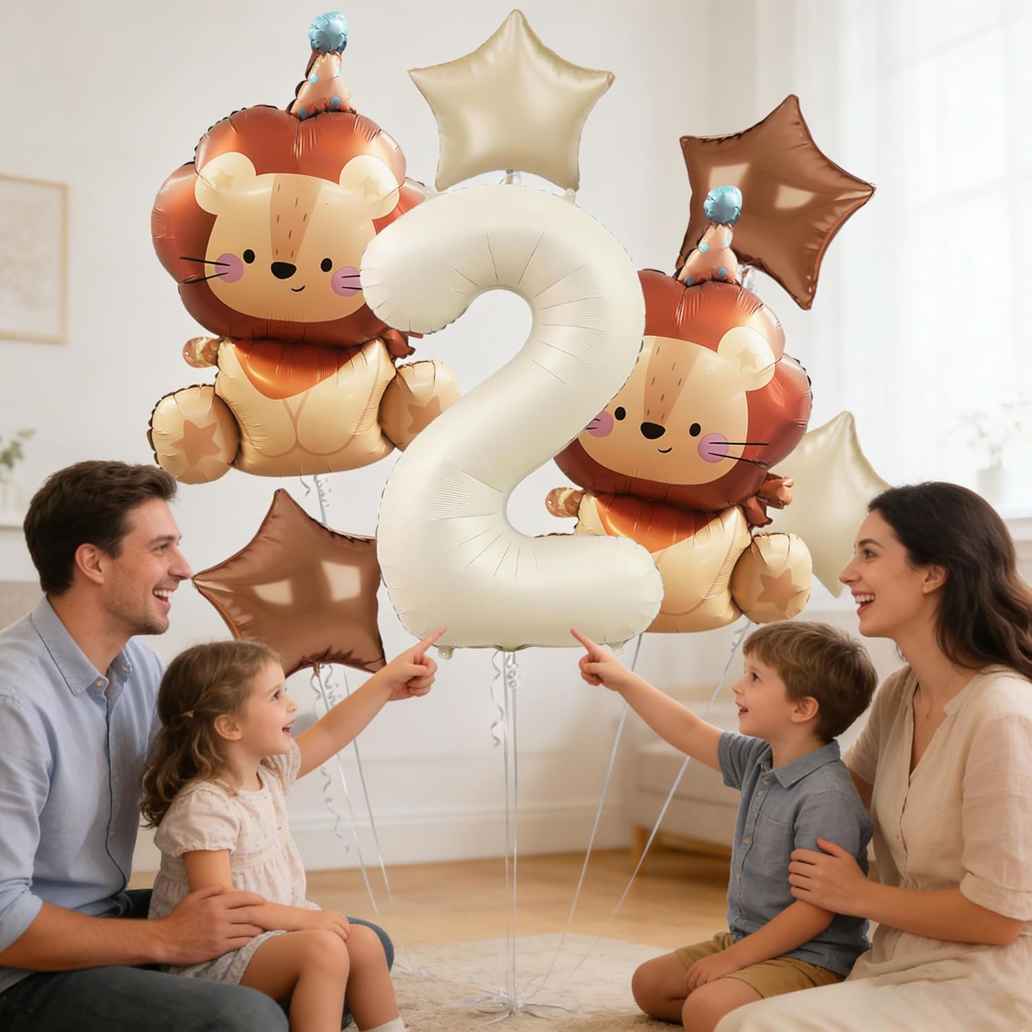 Jungle Wildlife Balloon Cream  - Wedding Zoo 评论和价格