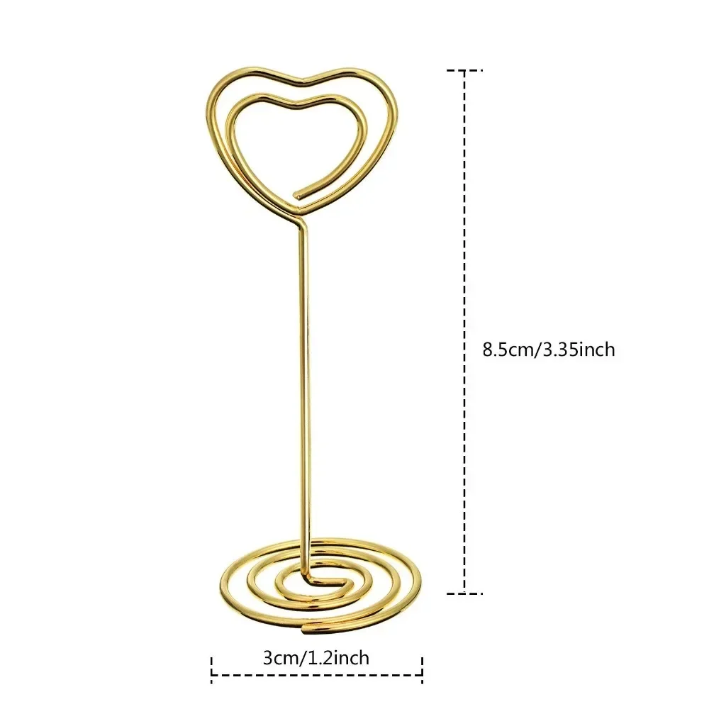 10pcs Heart Shape Table Number - Table Number Gold 评论和价格