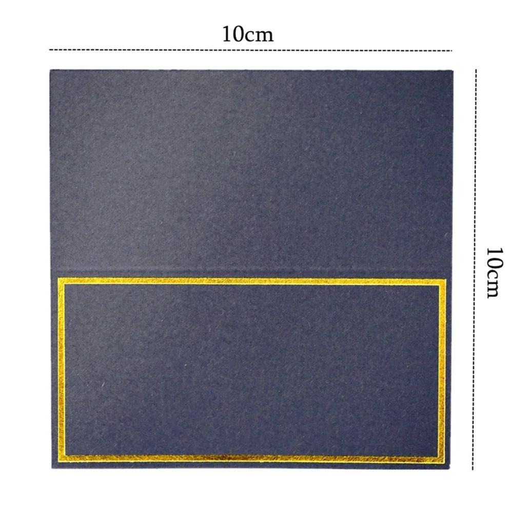 10/20/50pcs Black Gold Name Pl - Table Number Gold 评论和价格